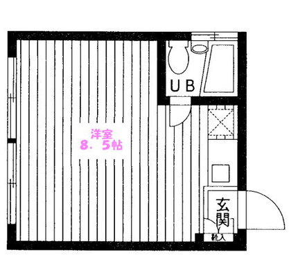 東京都台東区上野５丁目 賃貸マンション 1R