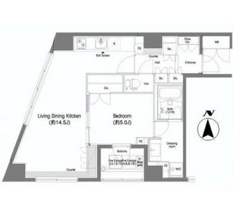 東京都台東区上野３丁目 賃貸マンション 1LDK