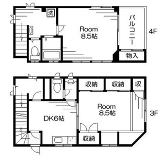 東京都文京区湯島３丁目 賃貸マンション 2DK