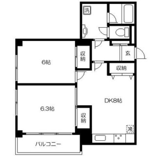 東京都文京区湯島４丁目 賃貸マンション 2DK