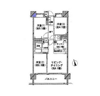 東京都台東区北上野１丁目 賃貸マンション 3LK